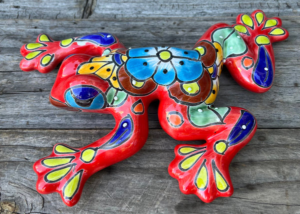 モ*】様 LGB 刺繍スカルロンT size0 Talavera Wall Decor Frog 10