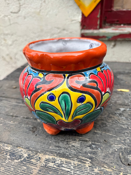 home depot ceramic planter pots Talavera Elephant Planter TTP1006 – Camino Real Imports