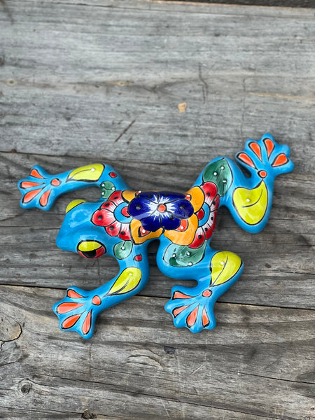 Talavera Wall Decor Frog 10