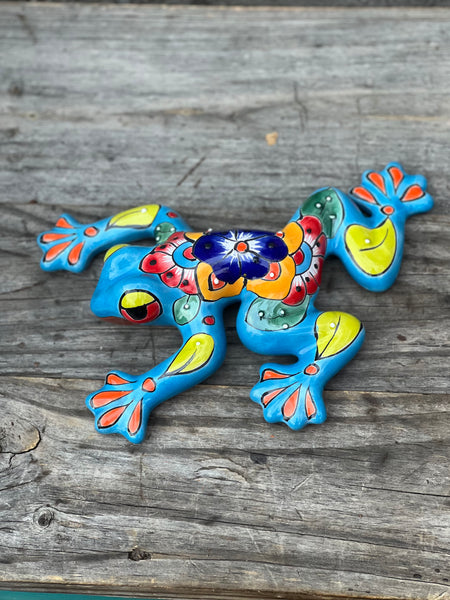 Talavera Wall Decor Frog 10