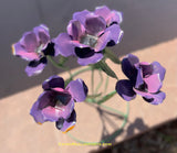 Yard Art Metal Flowers Sculpture 27"  MFLWRMM005