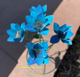 Yard Art Metal Flowers Sculpture 27"  MFLWRMM004