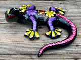 Hand Painted Clay Gecko Lizard GGLL003