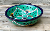 Mexican Talavera Pottery Bowl Plate 5.5" TPB006