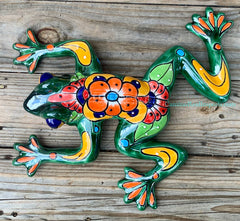 Talavera Frogs.small Talavera Frogs.mini Frogs.frog Collection.frog  Figurines.frog Decor.small Frogs.frog Art.frog Lover.frog 