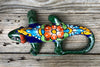 Talavera Wall Decor Gecko Iguana 10" TIG1003