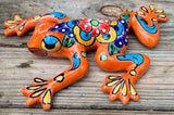 Talavera Wall Decor Frog 10" TF005