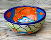 Mexican Talavera Pottery Soup Bowl Plate 5.5" TPB005