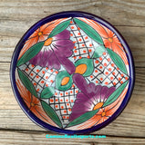 Mexican Talavera Pottery Bowl Plate 7.5" TPB75007