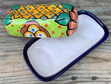 Talavera Pottery Butter Dish Hand Painted Sm Tbds011