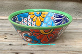 Mexican Talavera Pottery Bowl Plate 7" TPBPZ001