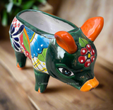 Mexican Talavera Pottery Pig 13" TPS13002