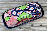 Talavera Pottery Butter Dish Hand Painted Sm Tbds009