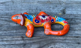 Talavera Wall Decor Gecko Iguana 10" TIG10018