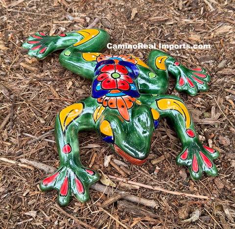 Large Talavera Wall Decor Frog 15" TFL15005