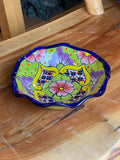 Mexican Talavera Pottery Bowl Plate 9" TPB9003