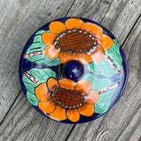 Talavera Pottery Tortilla Warmer Hand Painted TW003 Sunflower
