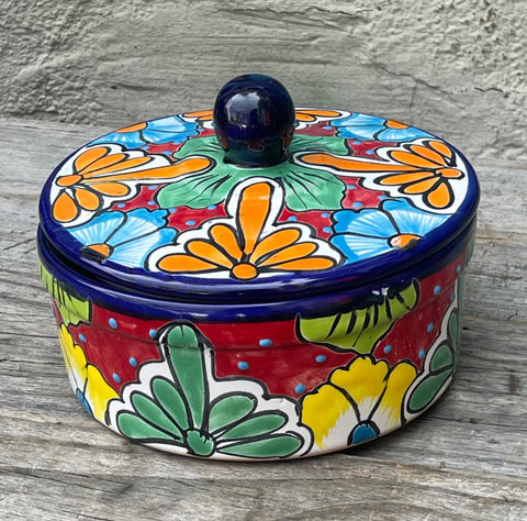 Talavera Pottery Tortilla Warmer Hand Painted TW002