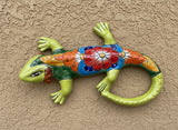 Talavera Wall Decor Gecko Iguana 16" TIG16014