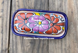 Talavera Pottery Butter Dish Hand Painted Sm Tbds019