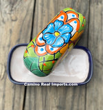 Talavera Pottery Butter Dish Hand Painted Sm Tbds021