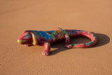 Talavera Wall Decor Gecko Iguana 13" TI13003