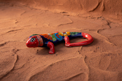 Talavera Wall Decor Gecko Iguana 13" TI13009