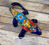 Talavera Wall Decor Gecko Iguana 10" TIG10005