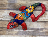 Talavera Wall Decor Gecko Iguana 10" TIG10006