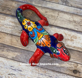 Talavera Wall Decor Gecko Iguana 10" TIG10006