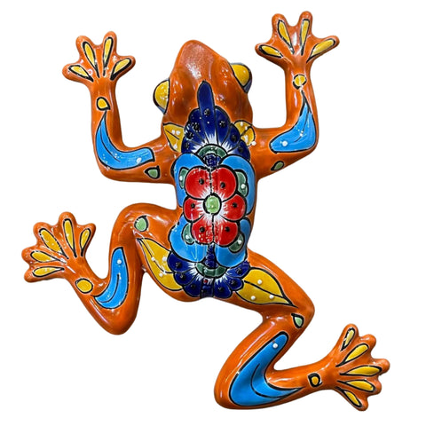 Large Talavera Wall Decor Frog 15" TFL15003
