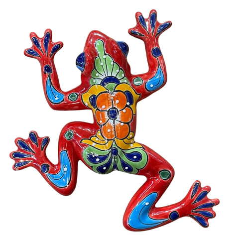 Large Talavera Wall Decor Frog 15" TFL15004