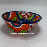 Mexican Talavera Pottery Bowl Plate 7" TPBPZ0013
