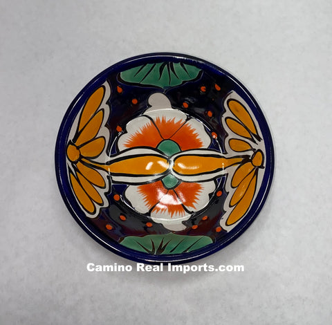 Mexican Talavera Pottery Bowl Plate 7" TPBPZ0021