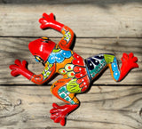 Talavera Wall Decor Frog 12" TF102