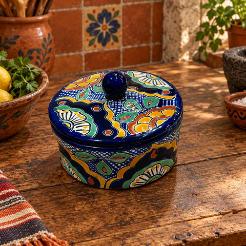 Talavera Pottery Tortilla Warmer Hand Painted TW016