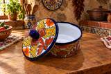 Talavera Pottery Tortilla Warmer Hand Painted TW021