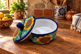 Talavera Pottery Tortilla Warmer Hand Painted TW023