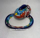 Talavera Pottery Butter Dish Hand Painted TBDMD014