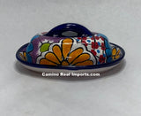 Talavera Pottery Butter Dish Hand Painted TBDMD017