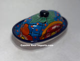 Talavera Pottery Butter Dish Hand Painted TBDMD019