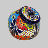 TALAVERA POTTERY HAND PAINTED COOKIE JAR TCJ005