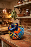 Talavera Pottery Hand Painted Cookie Jar TCJ004
