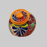 TALAVERA POTTERY HAND PAINTED COOKIE JAR TCJ006