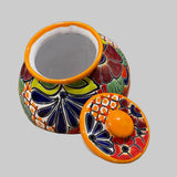 TALAVERA POTTERY HAND PAINTED COOKIE JAR TCJ006