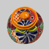 TALAVERA POTTERY HAND PAINTED COOKIE JAR TCJ006