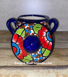Talavera Pottery Sugar Canister Hand Painted TPSC004