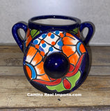 Talavera Pottery Sugar bowl Hand Painted TPSC005