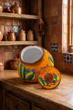 Talavera Pottery Canister Hand Painted Cookie Jar TCJ009