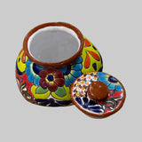 Talavera Pottery Canister Hand Painted Cookie Jar TCJ012